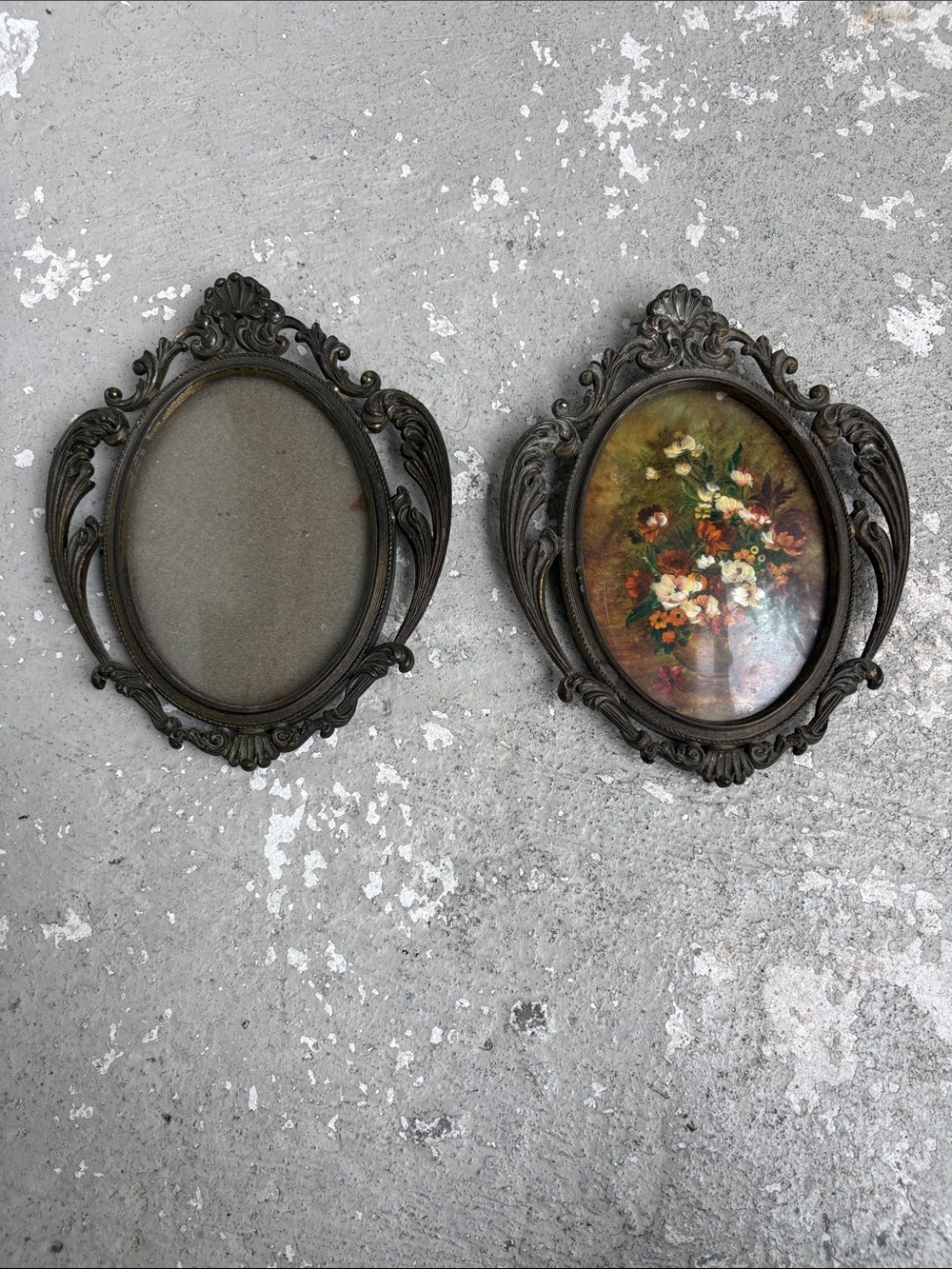 Antique pair of frames
